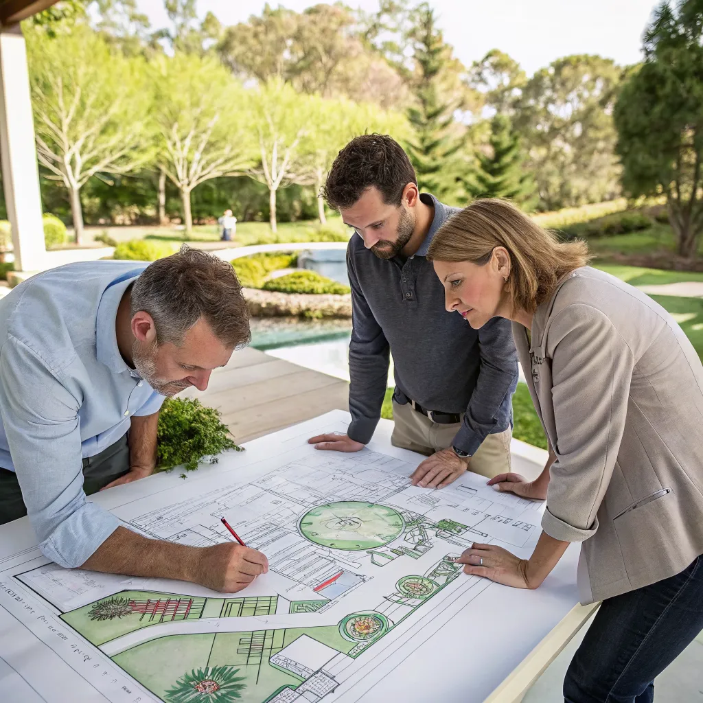 Landscape design planning