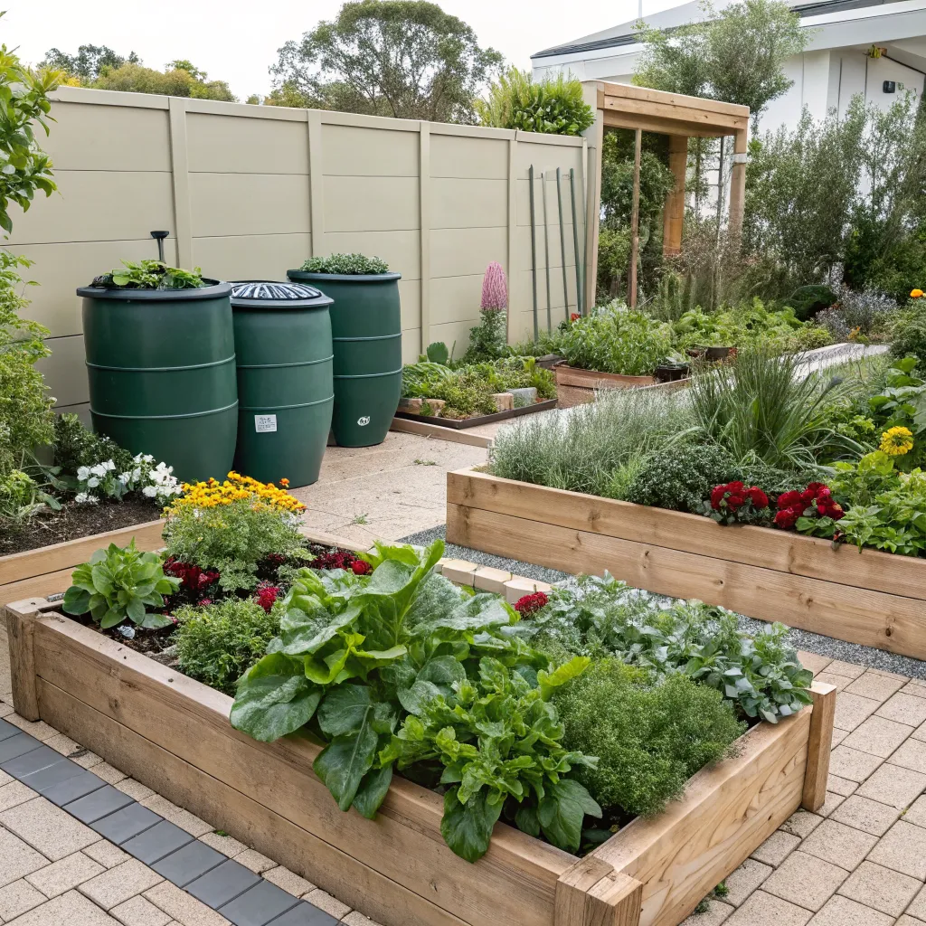 Sustainable garden installation
